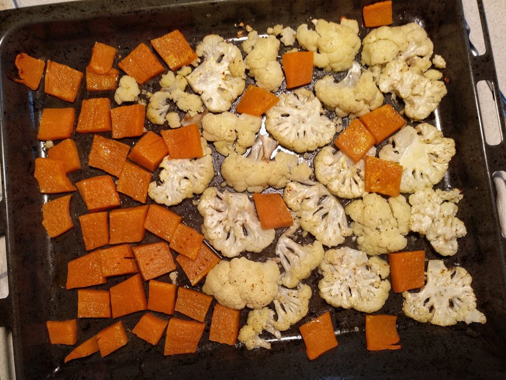 coliflor asada al pimentón